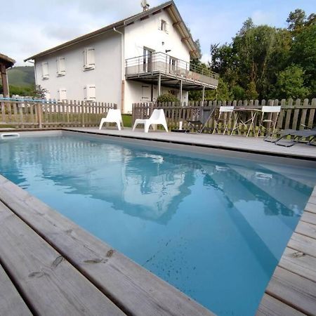 Appartement Au Calme Avec Vue Et Piscine Au Coeur Du Pays Basque Mauléon-Licharre Exteriér fotografie